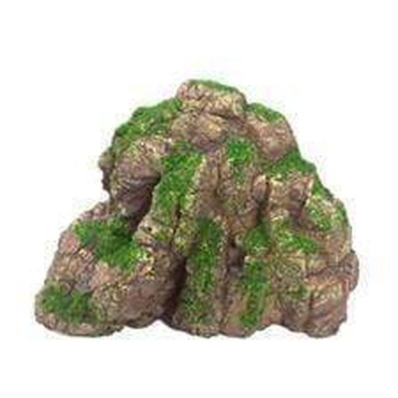 Neptune Granite Rock with Moss 20 x 16 x 11cm