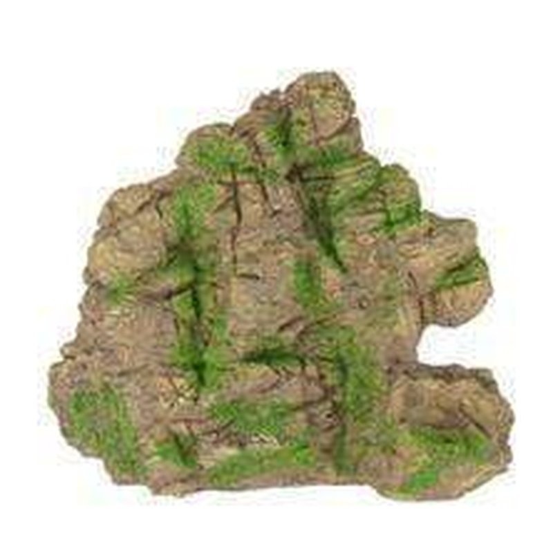 Neptune Granite Rock with Moss 26 x 22 x 12cm