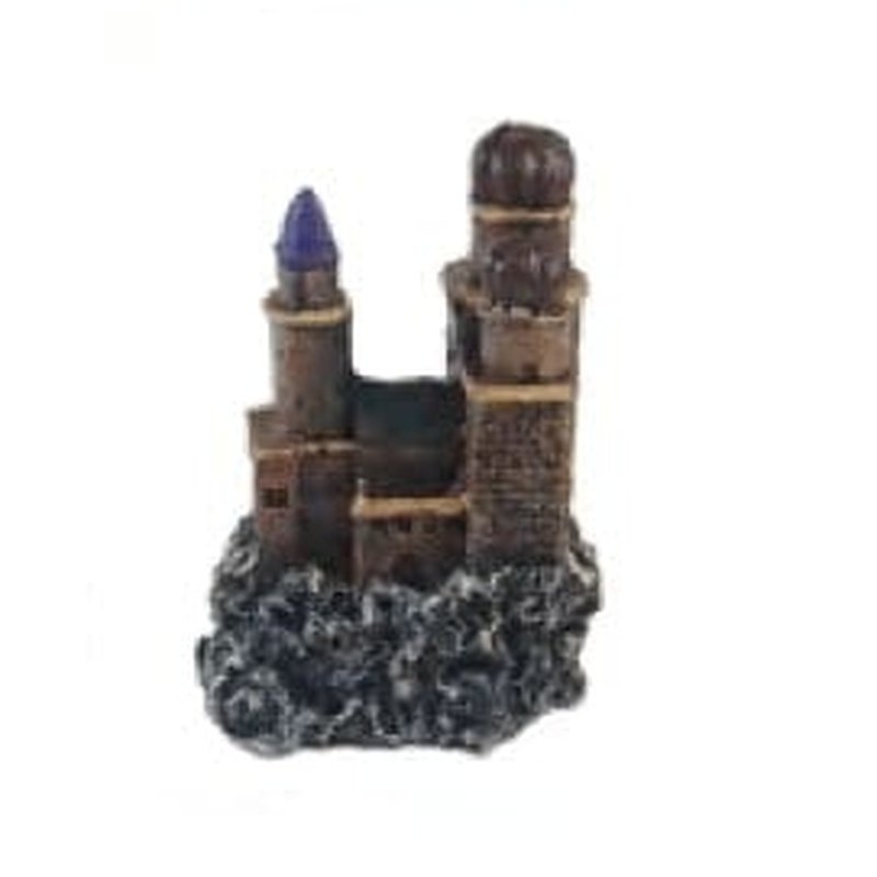 Neptune Mini Castle with Gold Trim 6cm