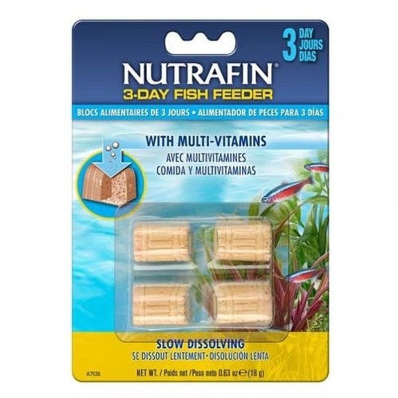 Nutrafin 3 Day Feeder 4 Pack