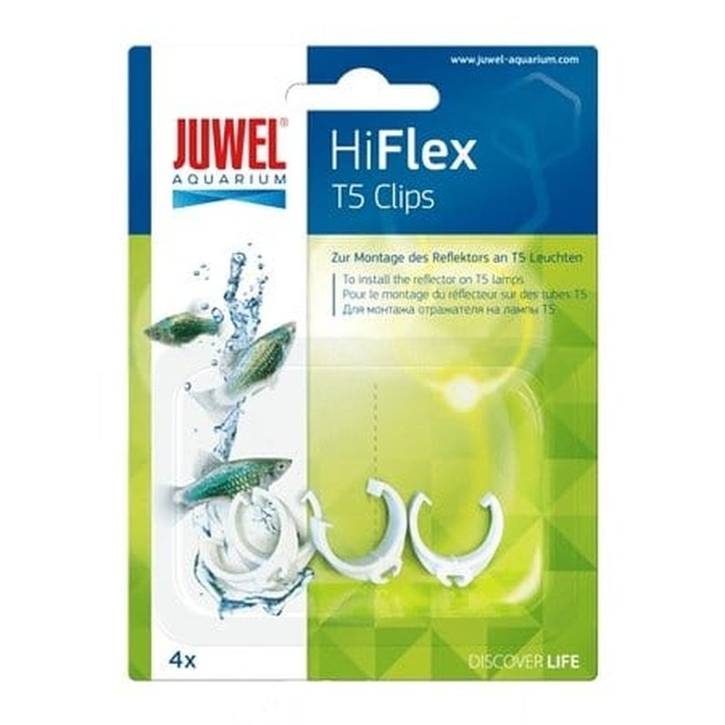 Juwel Hiflex T5 Reflector Clips 4 pack
