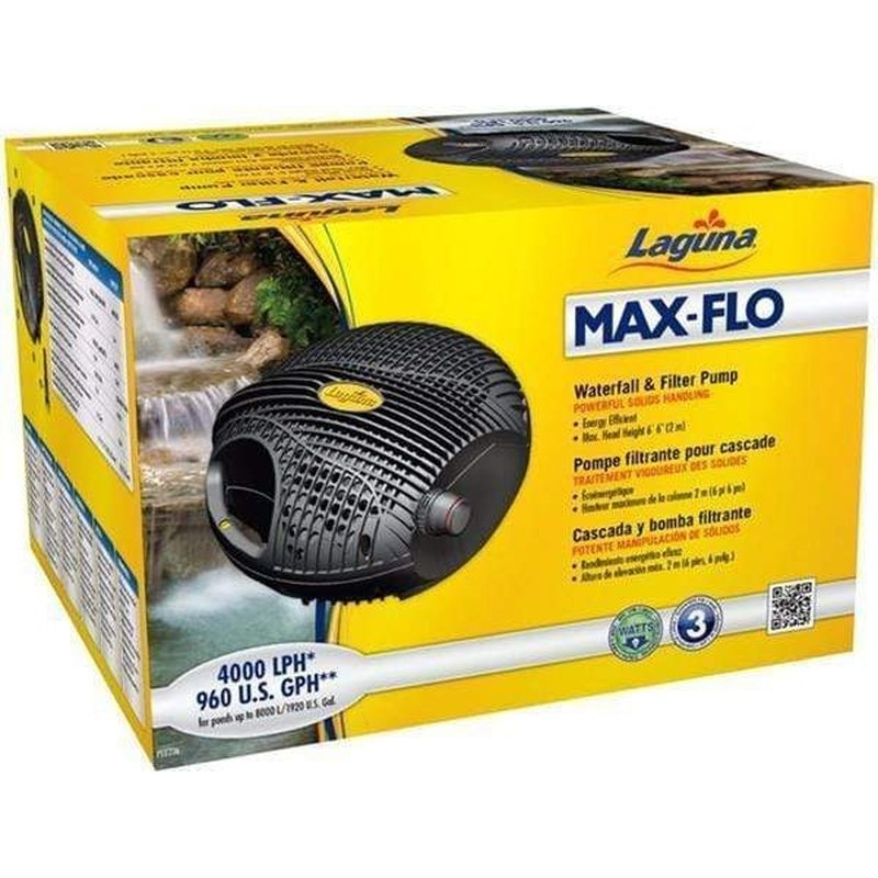 Laguna Max-Flo Waterfall & Filter Pump 960 4000L/Hr