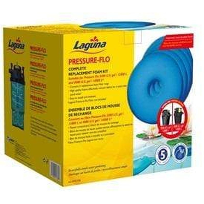 Laguna Pressure-Flo Foams 5 Pack for 12000/14000