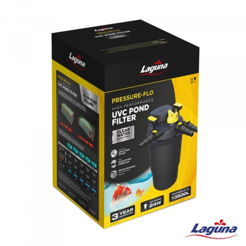 Laguna PressureFlo UVC Pond Filter 13500 24w (13,500L)