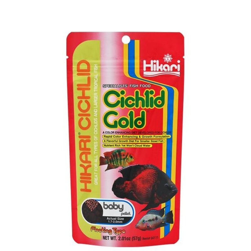 Hikari Cichlid Gold Baby Pellet 1.7-2mm 250g