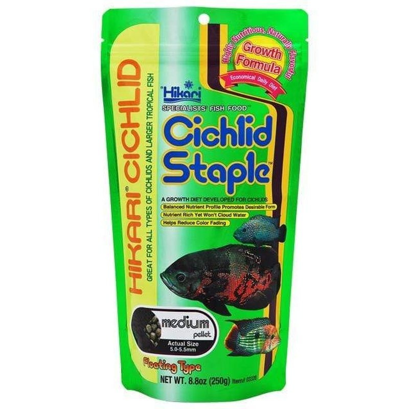 Hikari Cichlid Staple Medium Pellet 4.8-5.3mm 250g