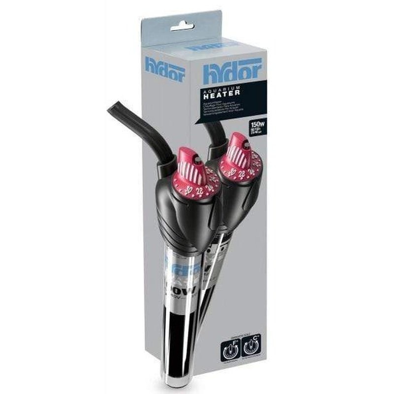 Hydor Theo Aquarium Heater 150W 31cm (90-150L)