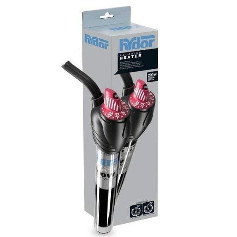 Hydor Theo Aquarium Heater 200W 31cm (100-200L)