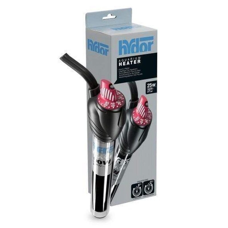 Hydor Theo Aquarium Heater 25W 18cm (25L)