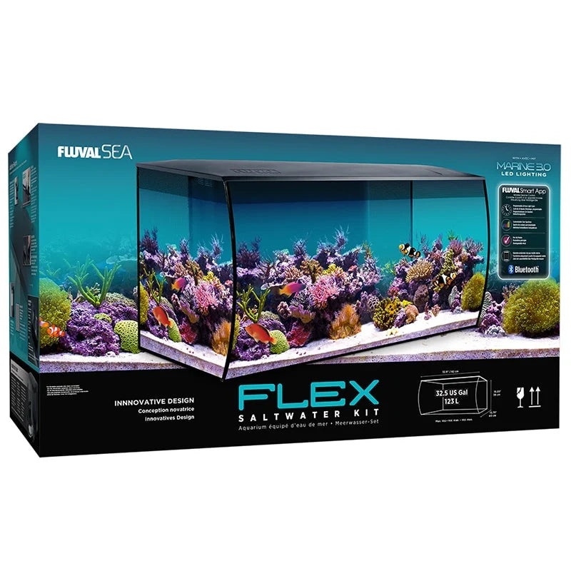 Fluval Sea FLEX Saltwater Aquarium Kit 123L