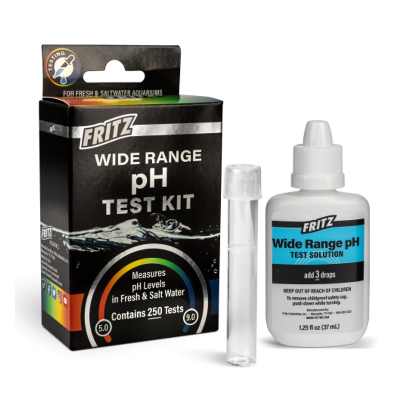 Fritz Liquid Test Kit - Wide Range pH