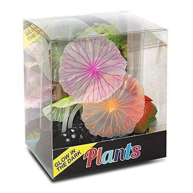 Glow in the Dark Lotus Garden Clear