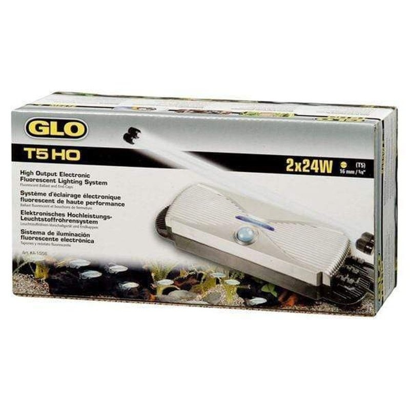 Hagen 24W GLO T5HO Electronic Lighting System Double