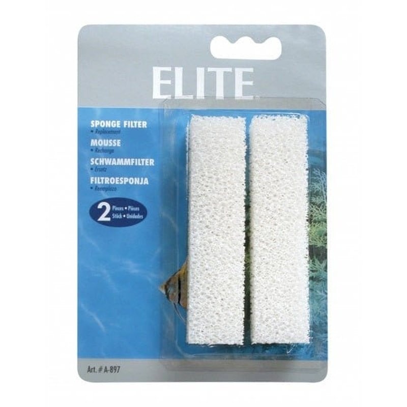 Hagen Elite Sponge Foam Insert 2 Pack