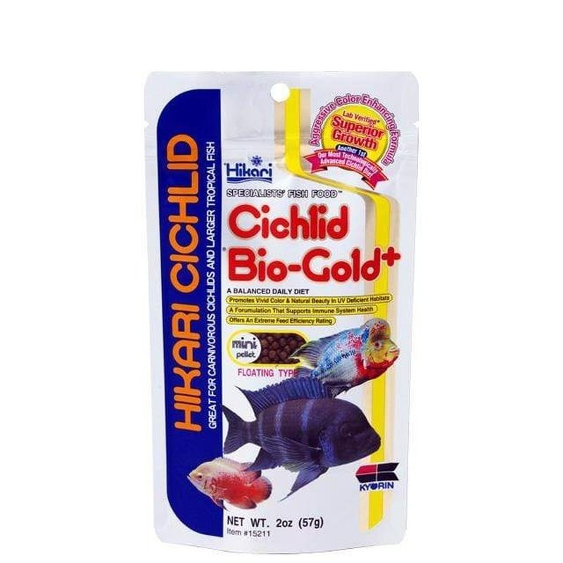 Hikari Cichlid Bio-Gold+ Medium Pellet 4.8-5.3mm 250g