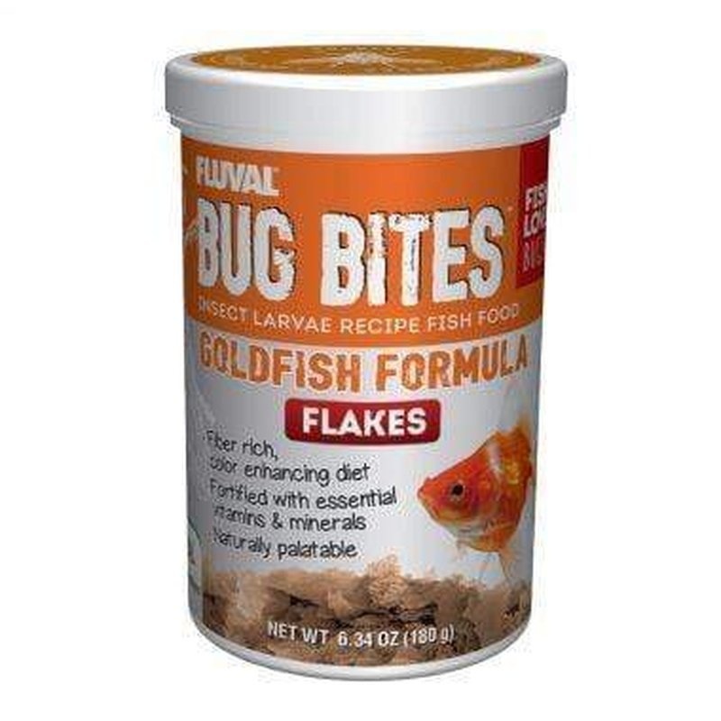 Fluval Bug Bites Goldfish Flakes