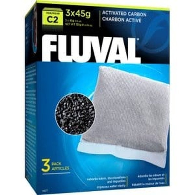 Fluval C2 Carbon 3 x 45g
