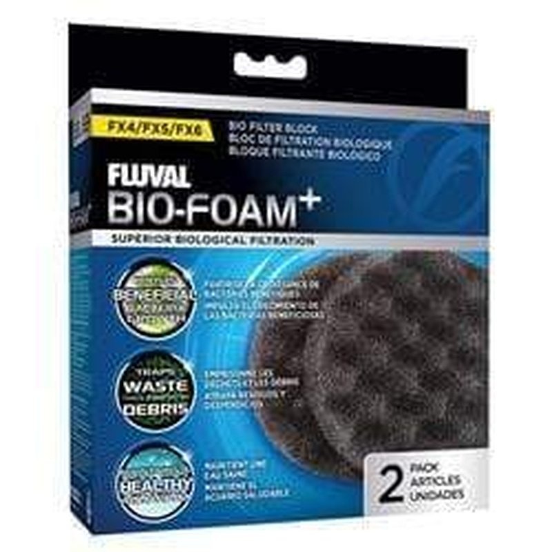 Fluval FX4/FX5/FX6 Bio-Foam+ 2 Pack