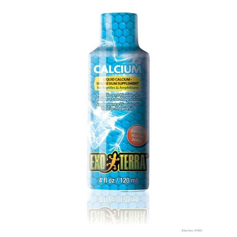 Exo Terra Liquid Calcium Magnesium Supplement 120ml