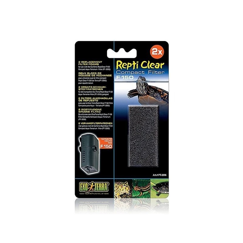 Exo Terra Repti Clear F150 Foam 2 Pack