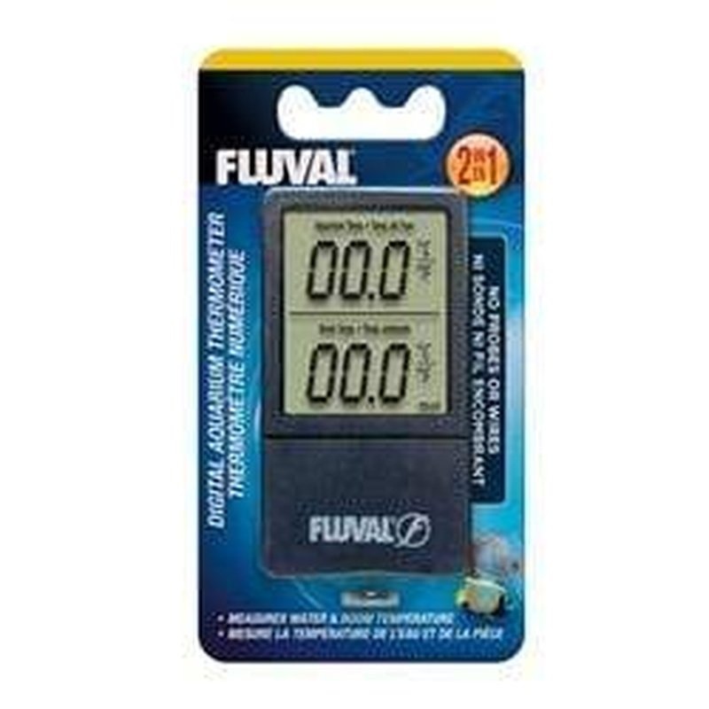 Fluval 2-in-1 Digital Aquarium Thermometer
