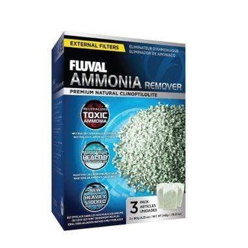 Fluval Ammonia Remover 3 x 180g