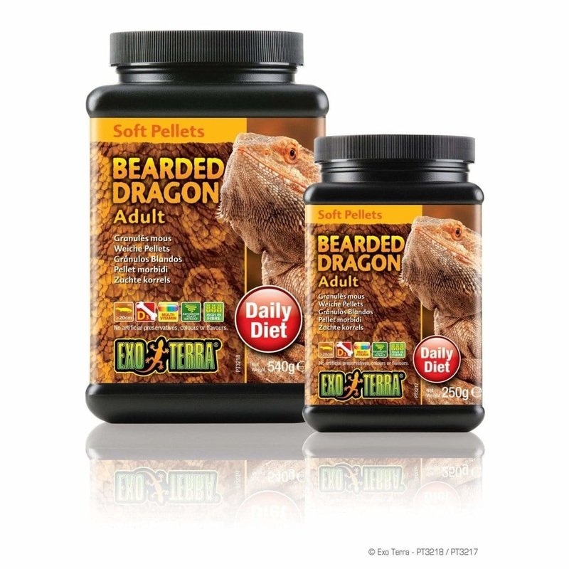 Exo Terra Bearded Dragon Soft Pellet Food