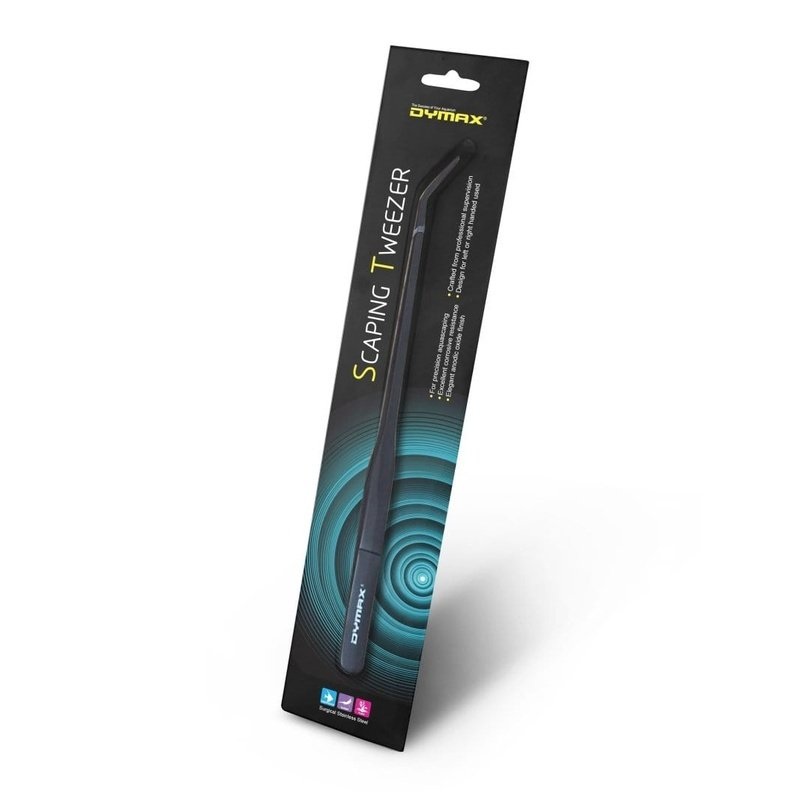 Dymax Stainless Steel Tweezer Contra Angle 27cm