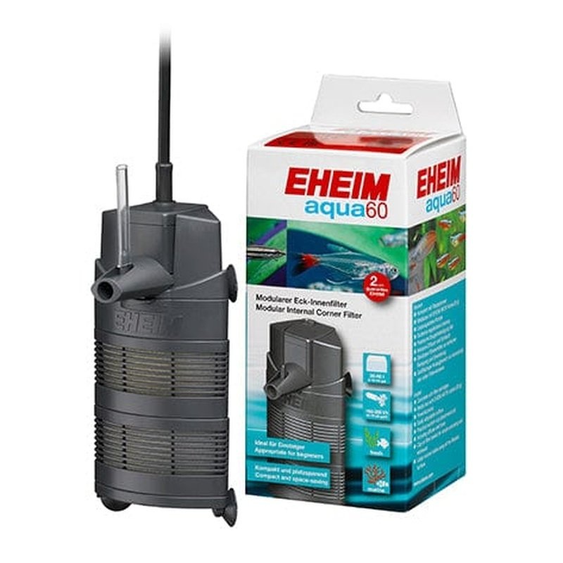 Eheim aqua60 Internal Corner Filter (60L, 160-300L/h)