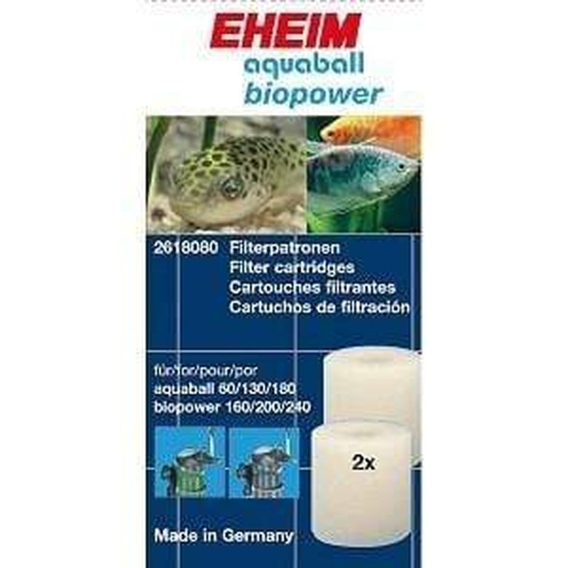 Eheim BioPower, Prefilter & Aquaball Filter Pad 2 Pack - 2618080