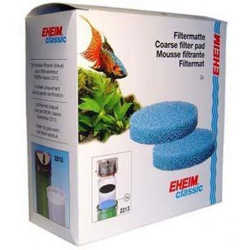 Eheim Classic 600 (2217) Coarse Blue Foam Filter Pad 2 Pack
