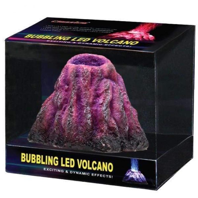 Classica Red Bubbling LED Volcano