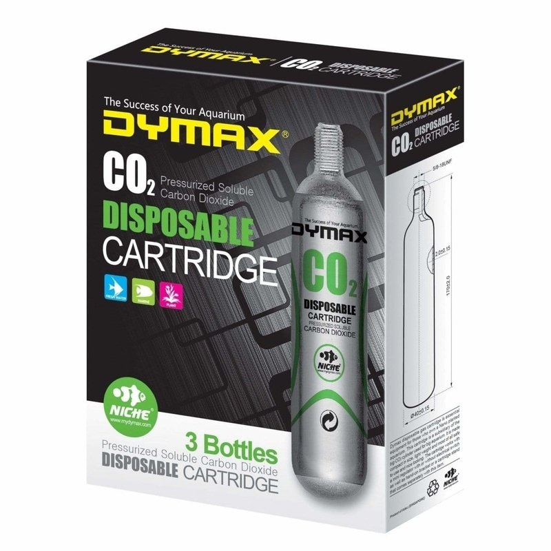 Dymax Disposable CO2 Cartridge 95g 3 Pack