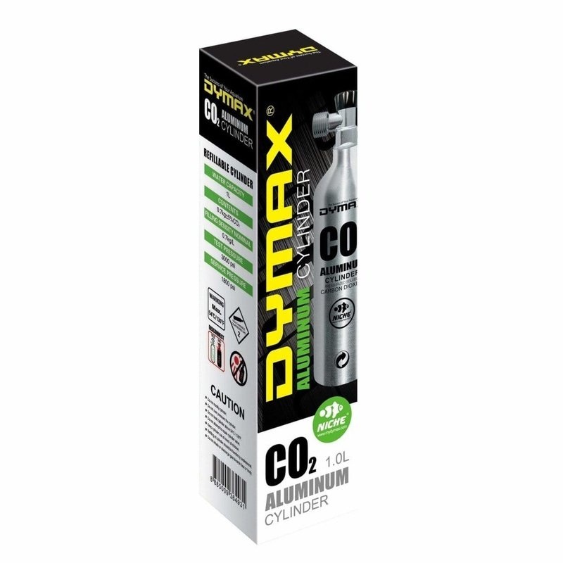 Dymax Refillable Aluminium CO2 Cylinder - Empty