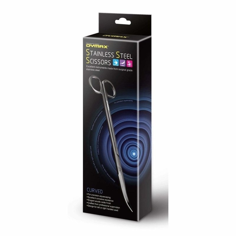 Dymax Stainless Steel Scissor Curved 23cm