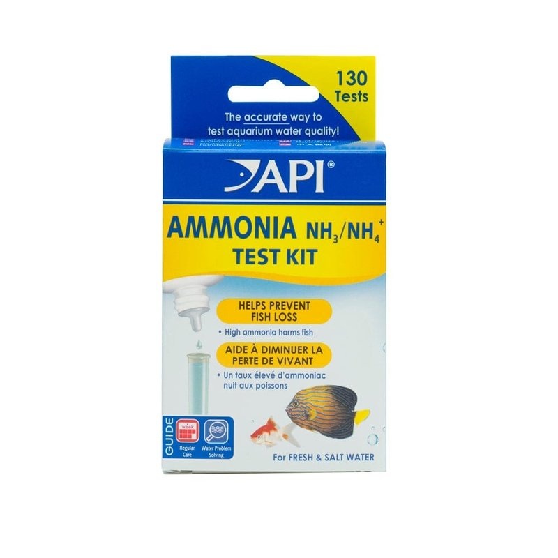 API Test Kit Ammonia Freshwater & Saltwater NH3/NH4