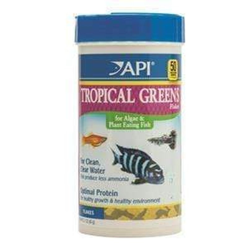 API Tropical Greens Flakes 60g