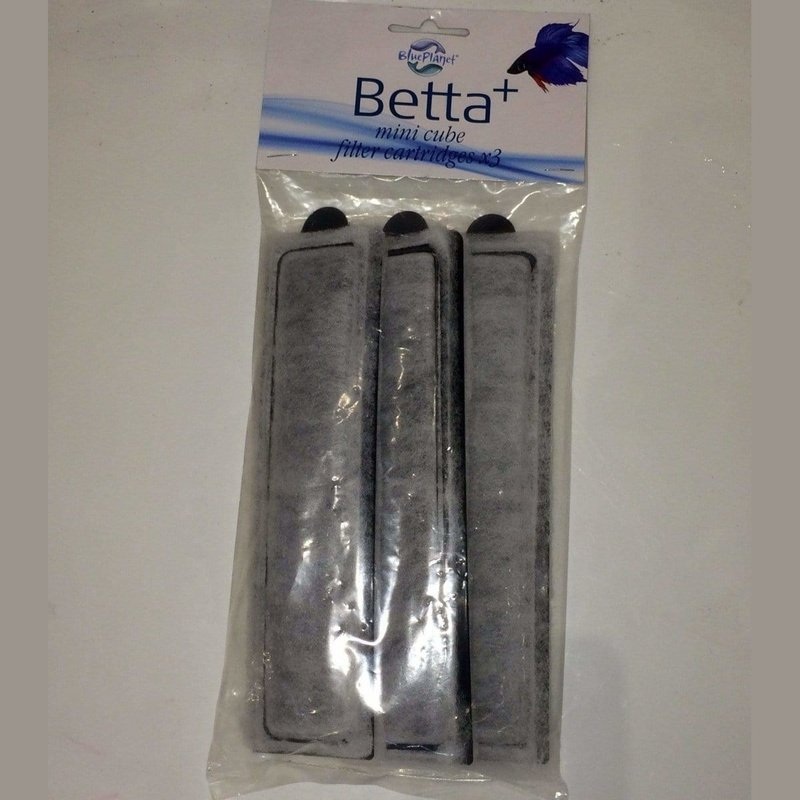 Blue Planet Betta Cube Cartridge 3 Pack