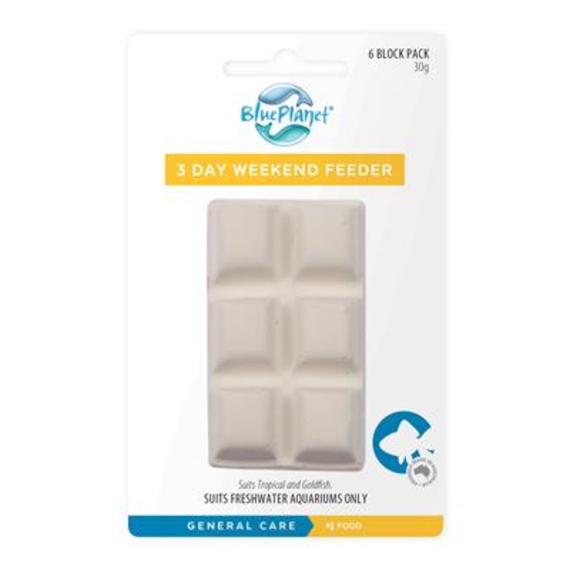 Blue Planet Weekend Feeder 6 Block Pack 30g
