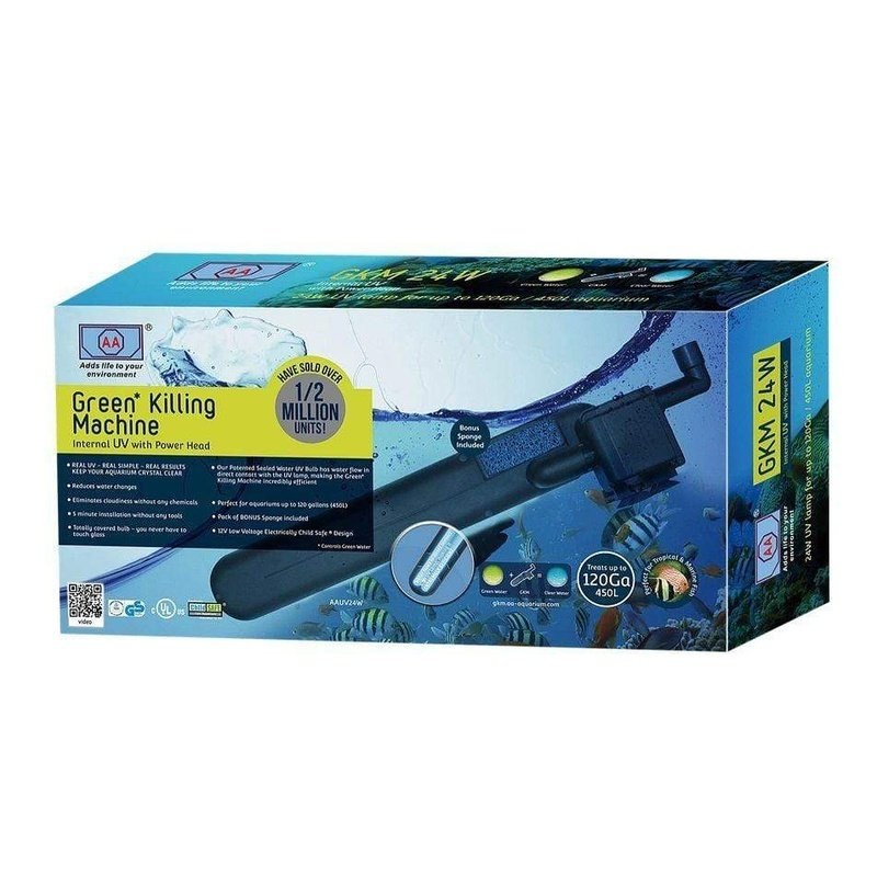AA Aquarium GKM Internal UV with Power Head (up to 450L)