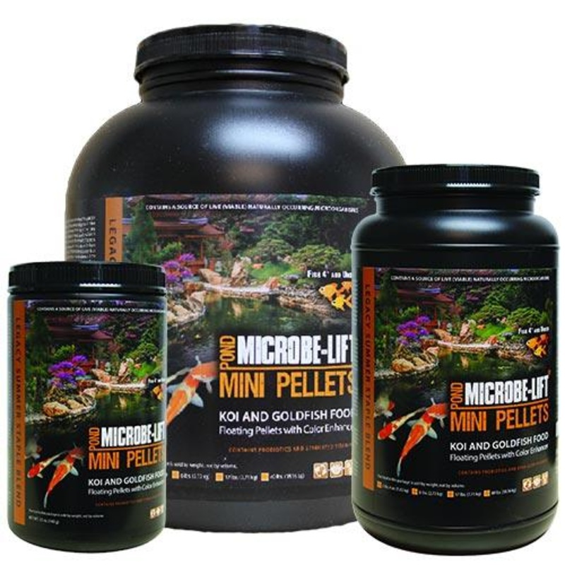 Microbe-Lift Mini Pellets - Floating Koi and Goldfish Food