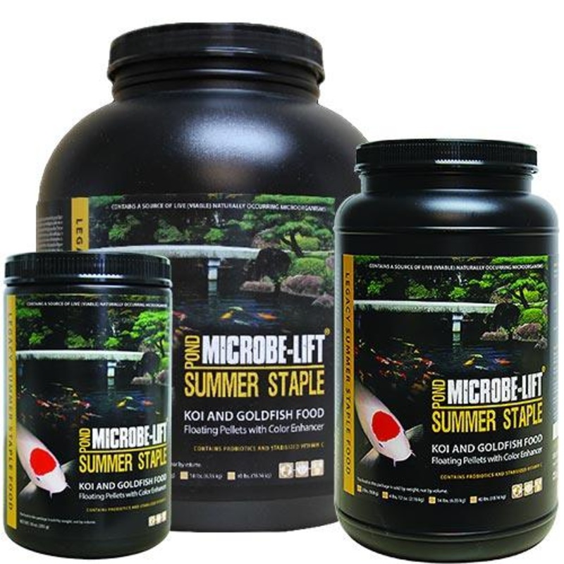 Microbe-Lift Summer Staple Koi Food - Floating