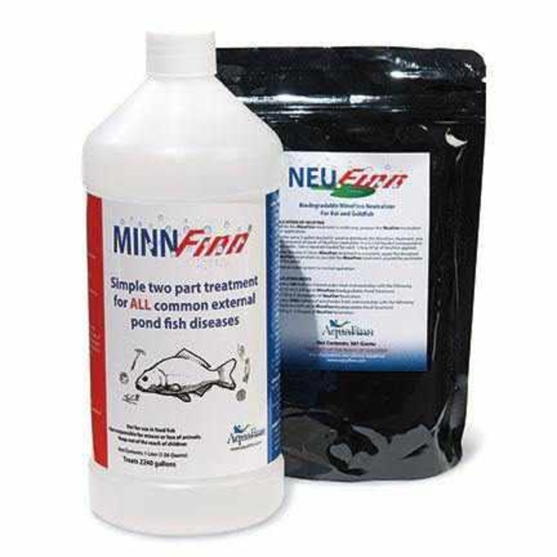 MinnFinn and NeuFinn Koi Pond Treatment - Regular Strength
