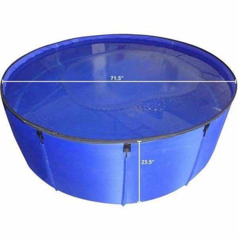 Portable Koi Show Tank - 71.5" Diameter X 23.5" tall