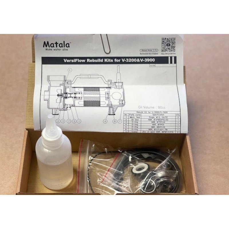 Matala Rebuild Kit for VersiFlow Pumps