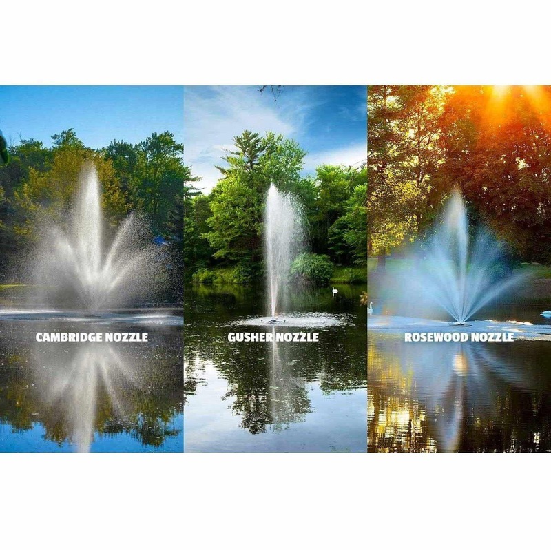 Scott Aerator 1hp Triad 3-in-1 Fountain