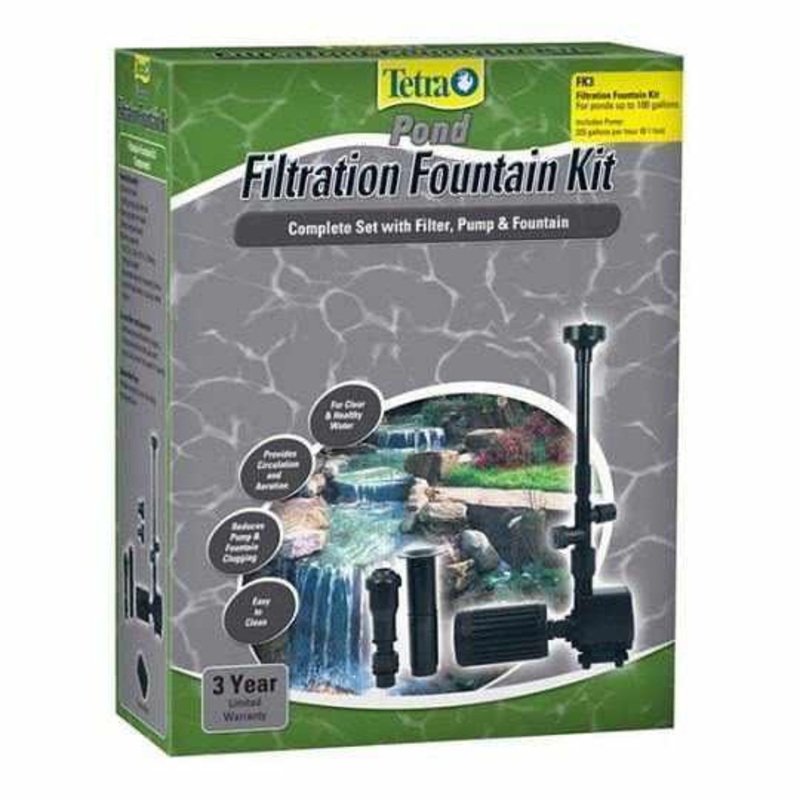 TetraPond Filtration Fountain Kits