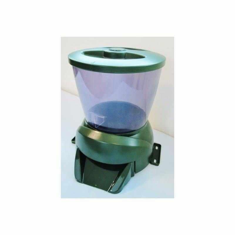 Large Automatic Mountable Pond Fish Koi Feeder 3.8L