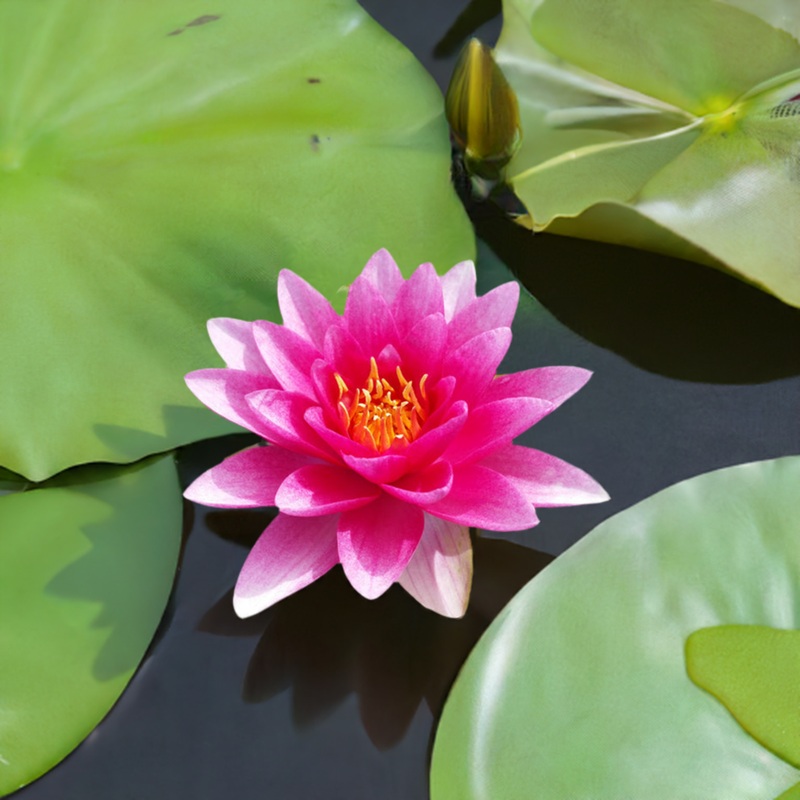 Nymphaea 'Attraction Red' Hardy Lily (Bare Root)