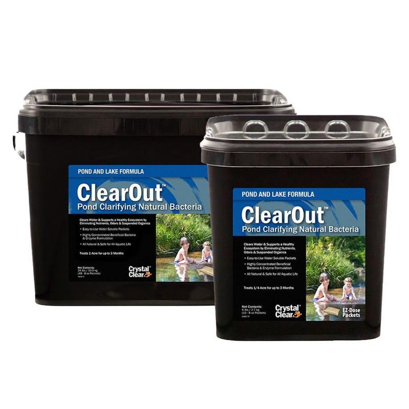 CrystalClear ClearOut Clarifying Beneficial Bacteria Packets